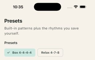 Mindful Breathe screenshot 1