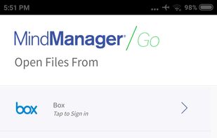 MindManager screenshot 1