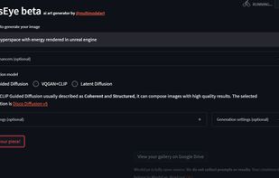 Execution of the app