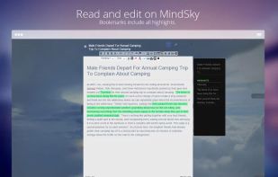 Read and edit on MindSky