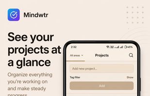 Mindwtr screenshot 1