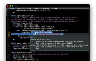 mine IDE screenshot 1