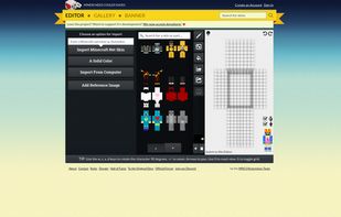 The skin editor