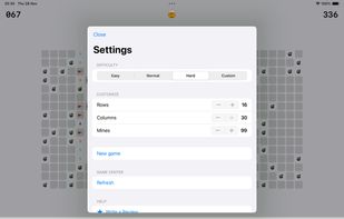 Minesweeper v1.0 screenshot 2