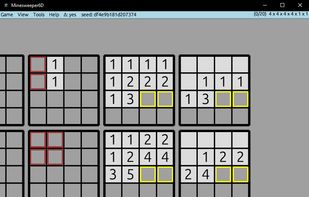 Minesweeper6D screenshot 1