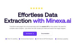 
Effortless Data
Extraction with Minexa.ai
Transform web pages into structured data with the easiest API on the market. No need for complex data scrapers - just enter the URL & data you need and watch the magic happen.