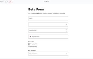 Minform screenshot 1