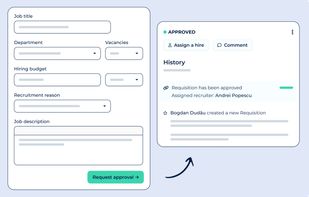 The Mingle Requisition feature captures all requisitions and approvals in one place. And it brings departments and teams together through a centralized, auto-updating workplace everyone can access. The end result? One universal, measurable hiring plan, zero spreadsheets required.