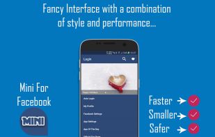 Mini For Facebook screenshot 3