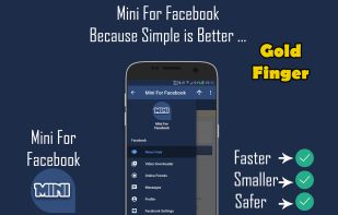 Mini For Facebook screenshot 1