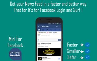 Mini For Facebook screenshot 1