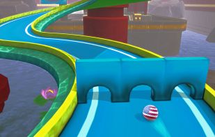 Mini Golf 3D City Stars Arcade screenshot 1