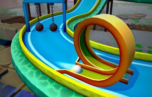 Mini Golf 3D City Stars Arcade screenshot 1