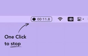 Mini Stopwatch screenshot 1