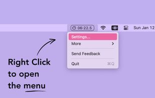 Mini Stopwatch screenshot 1