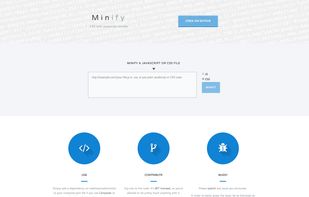 Minifier.org screenshot 1