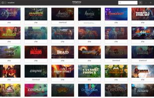 Minigalaxy screenshot 1