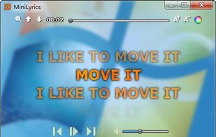 MiniLyrics screenshot 1