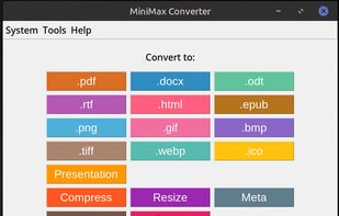MiniMax Converter screenshot 3
