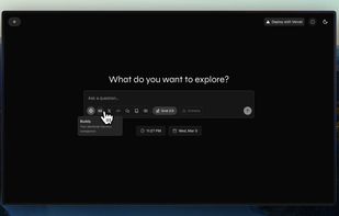 Mode selection, with the "Buddy" option hovered over.
From: https://x.com/zaidmukaddam/status/1897352497372463150