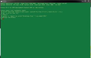 Minoca OS screenshot 1