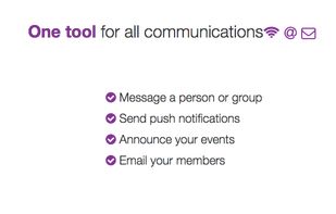 Centralized tool for all communications.