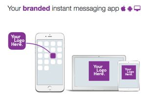 Your branded instant messaging app for iOS, Android and web.