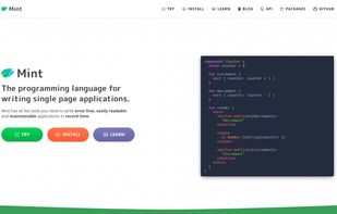 Mint website