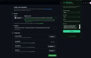 Mint Scripts AI Form Filler screenshot 2