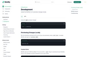 Mintlify screenshot 1