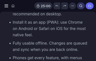 Fully responsive for mobile screens