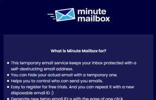 Minute Mailbox screenshot 1