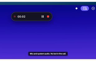 Floating recording pill