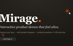 Mirage: Interactive Product demos screenshot 3
