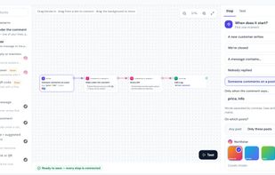Comment automation: reply to Instagram comments and follow up with a DM