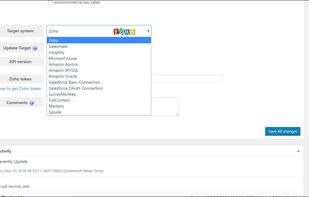 MiragetConnector - User Interface Screenshot