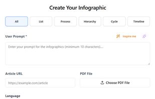 Mirano Input prompt page