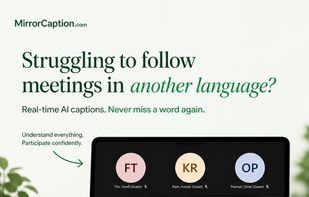 MirrorCaption screenshot 1