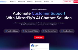 MirrorFly AI Chatbot Solution