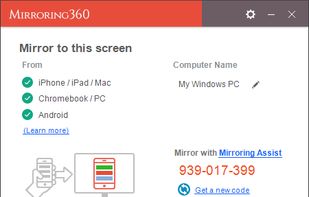Mirroring360 screenshot 1