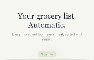 Mise Meal Planning screenshot 1