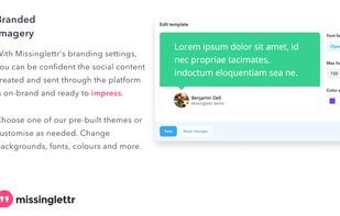 Missinglettr screenshot 1