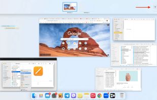 Mission Control screenshot 1