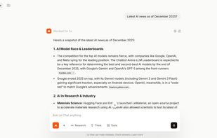 Mistral Le Chat screenshot 1