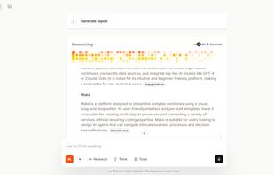 Mistral Le Chat screenshot 3