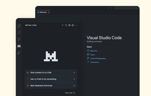 Mistral Code screenshot 1