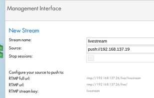 MistServer screenshot 1