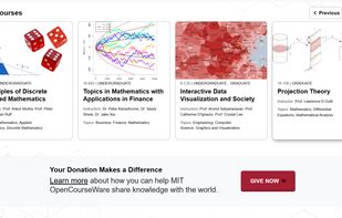 MIT OpenCourseWare screenshot 2