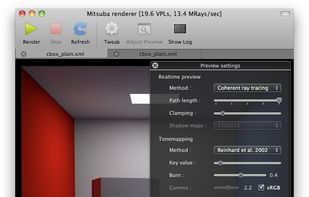 Mitsuba screenshot 1