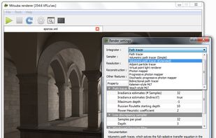 Mitsuba screenshot 1